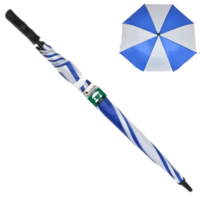 1pce Blue 77cm Golf Umbrella Large Automatic Open Waterproof