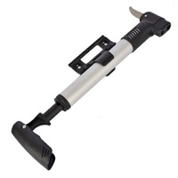 New 1pce Bike Inflator Pump Tyre/Toys 26x200mm Handy Tool w/ Mounting Bracket