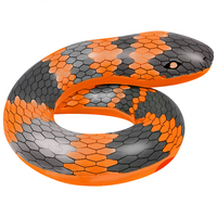 1pce Snake Swim Ring 87x75cm Inflatable Pool Toy Summer Kids & Family