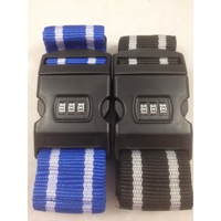 2 x Travel Time Bag Safe, 3 Dial Luggage Strap Great Luggage Accessory