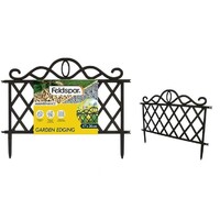 1pce Connectable Lattice for Herb, Plant, Flower Garden 47x36cm Mini Fence