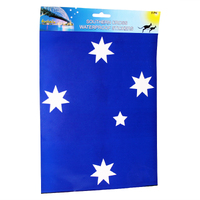 Australia Day Laser Sticker Southern Cross Blue & White A4 Sheet