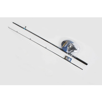 New 1pce Rod & Reel Combo 8FT Gp Light Fishing Gear 243cm Boat Spin Cast