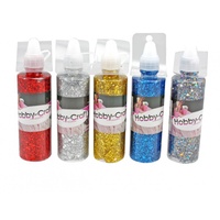 1 x Tube of 118ml Brilliant Glitter Glue in 5 Assorted Colours to Choose From