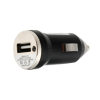 USB Car Charger 12V for Cigarette Port with LED Rapid, Travel Accessory