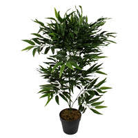 New 1pce 95cm Bamboo Tree Plant Greenery Artificial in Pot Fake Realistic Style