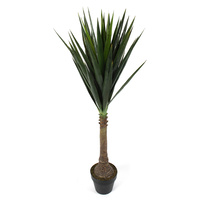 New 1pce 120cm Dracanea Realisitc Pot Plant Décor Greenery Artificial Tall Large
