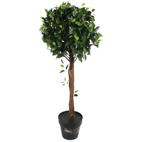 New 1pce 105cm Ficus Fig Tree Realistic Plant Pot Greenery Home Décor Artificial