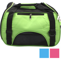 New 1pce Pet Carry Bag Collapsible 3 Asst Chosen Random 45x21x32cm Dog Cat