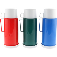 New 1pce Vacuum Flask 1L Portable Coffee Tea Cup Glass 3 ASSTD Chosen Randomly