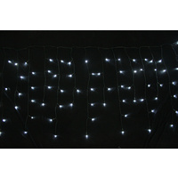 250L COOL WHITE LED LOW VOLTAGE ICICLE LIGHT 9.9M
