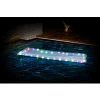 AIR MATTRESS W/LED LIGHTS AQUA PARTY 183CM x 76CM