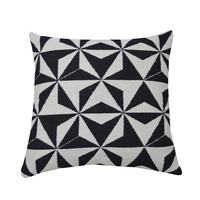 WOVEN GEO TILE COTTON CUSHION 40X40CM MULTI