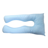 New 1pce Maternity Pillow Sleeping Body Support Baby Blue Cotton Washable Bed