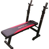 New 1pce Bench Press Multi Use Station Workout Padded Fitness Home Gym Adjust