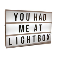 CINEMATIC LIGHT BOX A3 B/O AA 12V POWER OPTION