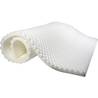 New 1pce Egg Crate Mattress Topper King Bed Size Memory Foam Breathable