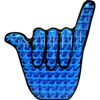 HANG LOOSE HAND FLOAT 178X167X20CM