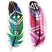 AZTEC FEATHER AIR LOUNGE 2ASST 182.5X66.5X14CM