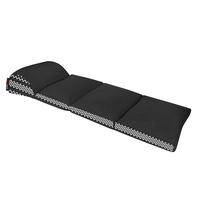 BEAN POD SERENE 74X120X60CM ZIGGY ZAGGA BLACK