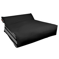 BEAN POD MANOR 120X120X60CM ZIGGY ZAGGA BLACK