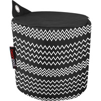 BEAN POD POP 50X40CM ZIGGY ZAGGA BLACK