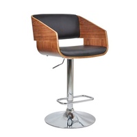 New 1pce Wooden Bar Stool Chair Dining Luxury Style Home Décor Maria Seat