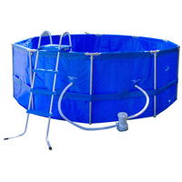 ABOVE GROUND ROUND FRAME POOL 366X366X122CM W/LADDER/FILTER