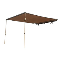New 1pce Retractable Awning 4WD Pull Out Camp Tent Trailer Roof Rack 2.5MX3M