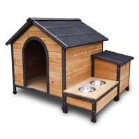 EXTRA LARGE PET DOG TIMBER HOUSE WOODEN KENNEL 2CTN