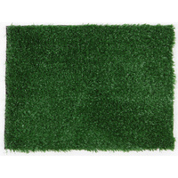 New 1pce 10 Sqare Metres Synthetic Turf Grass Artificial 1m Width Roll 15mm Deep