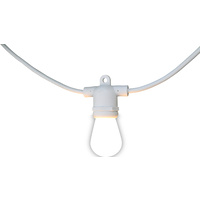 New 1pce Outdoor Marquee Lights 10M Metre Pearl 25W String Vintage Bulb Party