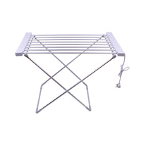 240 VOLT CLOTHES RACK 8 HEATED RAILS 95X54X74CM