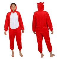 New 1pce FOX Kids 1 Piece Pyjamas PJ's Costume Sleep-ware 125CM Party Event