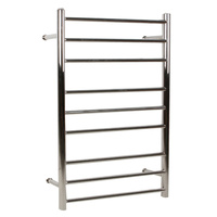 9 RING ELECTRIC HEATED S/S TOWEL RACK 220-240V MOUNTED