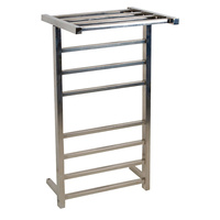 7 RING ELECTRIC HEATED S/S TOWEL RACK 220-240V MOUNTED
