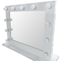 HOLLYWOOD MAKEUP MIRROR W/LIGHTS VANITY 65x80x6CM