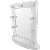 HOLLYWOOD MIRROR W/LIGHTS ALUMINIUM VANITY 65x50x6CM