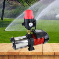 New 1pce Multi Stage High Pressure Auto Water Pump Grass Spinkler 1800W 2.5HP