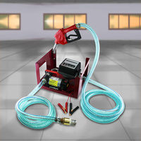 New 1pce 12V Diesel Transfer Pump W/ Counter Oil Hose Fuel 40L/min Work Shed