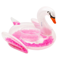 FLOAT LIKE A FEATHER SWAN PINK FEATHERS DEF SIZE 182CMX145CM