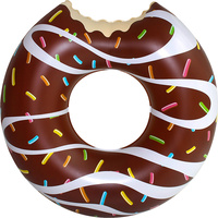CHOCOLATE GLAZED DONUT W/BITE 108X30CM