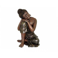 65cm Rulai Buddha Resting Antique Style, Resin Outdoor Statue