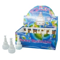 24pce x Pearlized Wedding Cake Wedding Bubbles Celebration Party