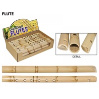 31cm Bamboo Flute in Natural Colour, Great Kids Musical Toy Fun for the Family