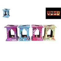 1pce 13cm Bling Tealight Holder 4 Colours To Choose From Glitter