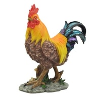 23cm Resin Standing Rooster