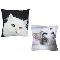 40cm Cat Picture Cushion, Decorative Pillow Display, Made of Polyester