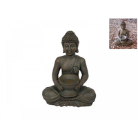 30cm Rulai Buddha With Holder For offerings or Candle Holder Antique Style