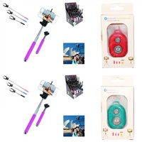 Extendable Selfie Stick & Bluetooth Remote, Camera & Phone Holder, Traveling